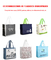 Printing Custom Pattern Non Woven Fabric Cloth PP Carry/Cloth/Wine Bag