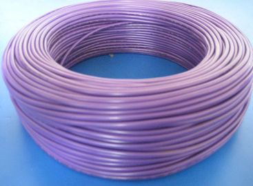 Purpurroter flexibler PVC-Schlauchflammen-Widerstand-Draht-Isolierungs-Schutz