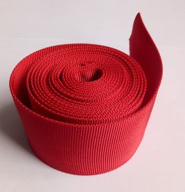 Rotes gewebtes Material des Polyester-Höhlen-gewebten Materials Textilfür Schwerindustrie-Maschinerie